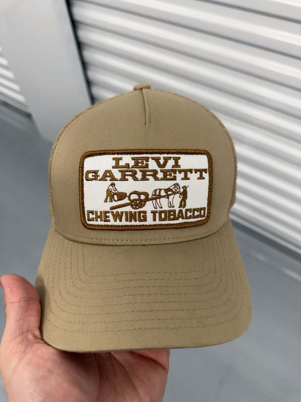 Levi Garrett Chewing Tobacco Trucker Hat Brown